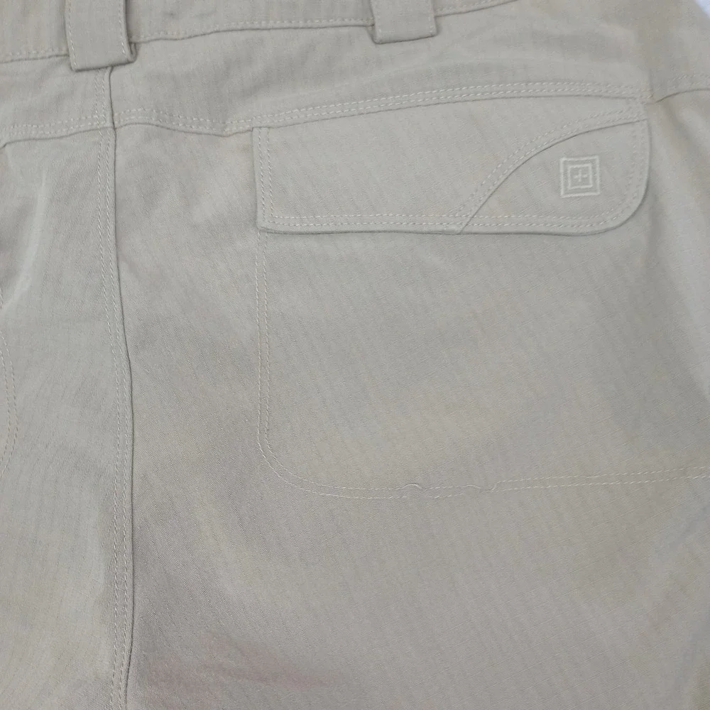 5.11 Tactical Cargo Pants Khaki Tan Ripstop Utility Mens 16 Regular flaws - Picture 12 of 15